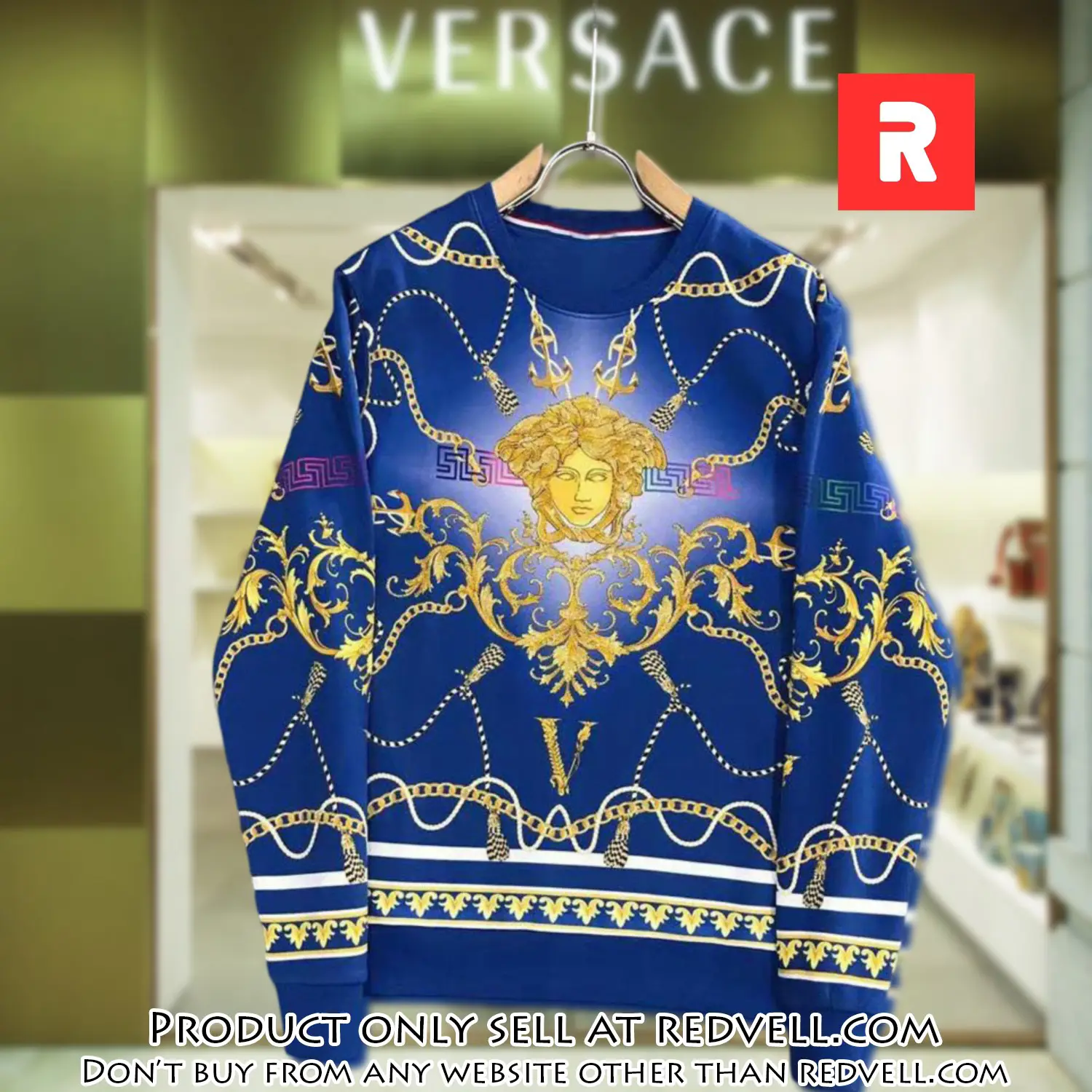 Versace luxury ugly sweater for winter lzu1420 rv5306017